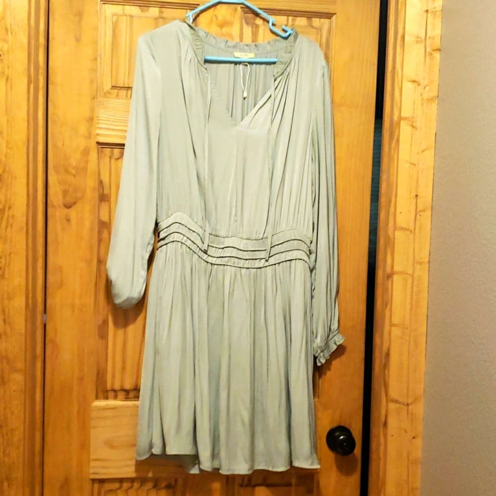 Mint colored dress